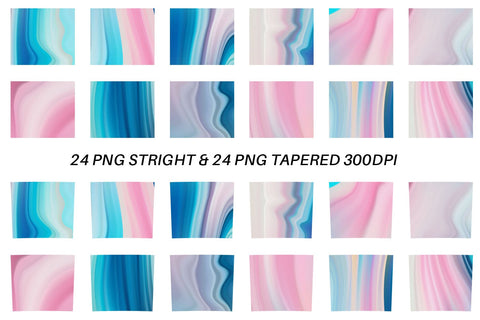 Tumbler Sublimation wave texture pink blue background Sublimation artnoy 