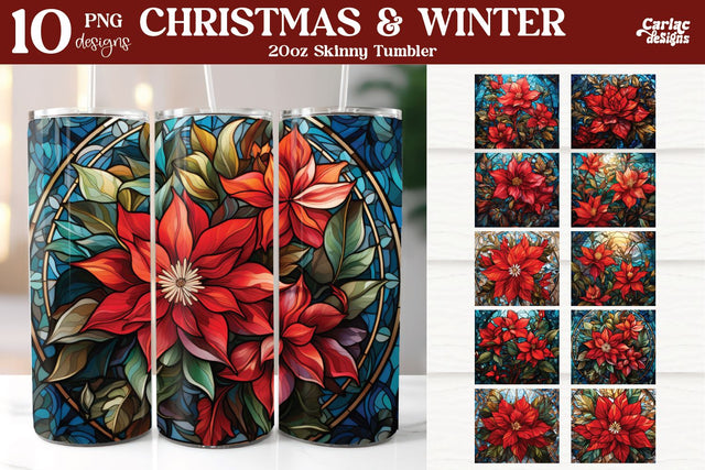 Tumbler Sublimation Wrap Bundle | Christmas Sublimation Sublimation Carla C Designs 