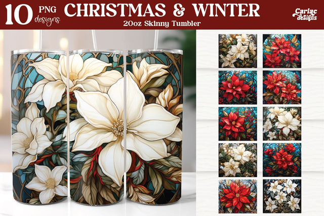 Tumbler Sublimation Wrap Bundle | Christmas Sublimation Sublimation Carla C Designs 