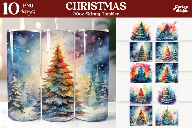 Tumbler Sublimation Wrap Bundle | Christmas Sublimation Sublimation Carla C Designs 