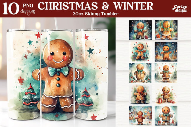 Tumbler Sublimation Wrap Bundle | Christmas Sublimation Sublimation Carla C Designs 