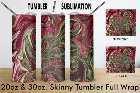 Tumbler templates design realistic wave marble texture Sublimation artnoy 
