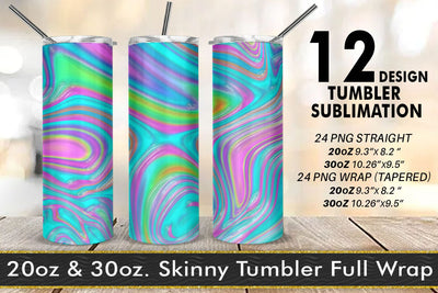 Tumbler templates design realistic wave texture background Sublimation artnoy 