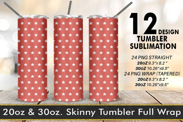 Tumbler templates design star pattern background Sublimation artnoy 
