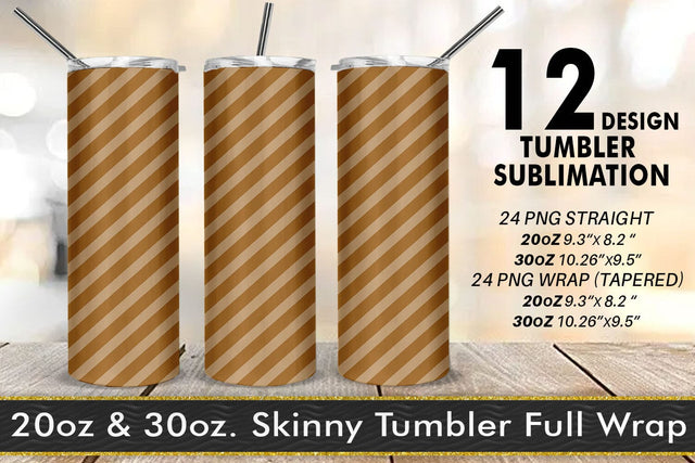 Tumbler templates design stripes pattern background Sublimation artnoy 