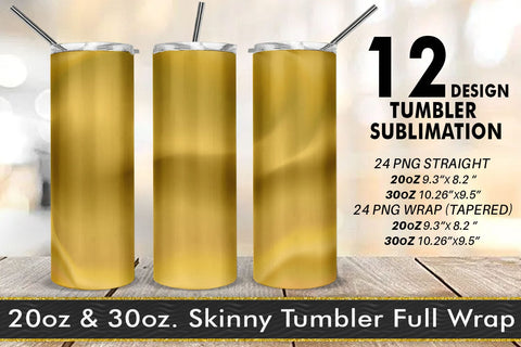 Tumbler templates design wave gold pattern background Sublimation artnoy 