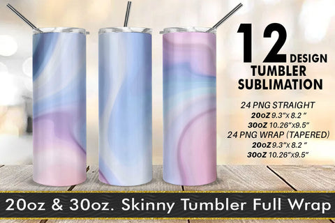 Tumbler templates design wave texture background Sublimation artnoy 