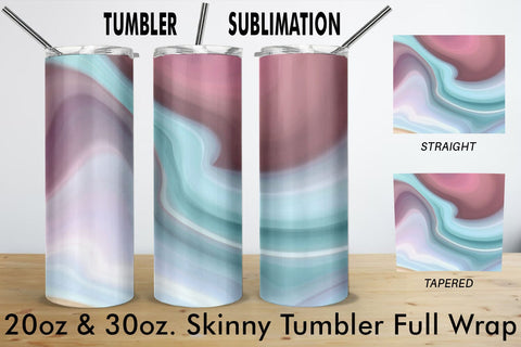 Tumbler templates design wave texture background Sublimation artnoy 