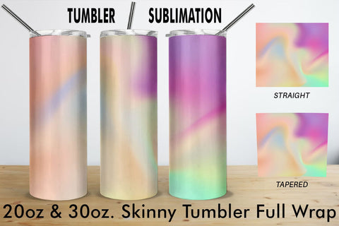 Tumbler templates design wave texture gradient color Sublimation artnoy 