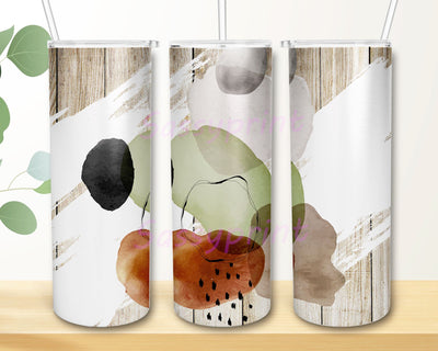 Tumbler Wrap Abstract Modern Brown Green Sublimation Designs Downloads 20oz Skinny Tumbler Sublimation Designs Sublimation sassyprint 
