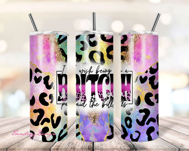 Tumbler Wrap Funny Sarcastic Quote Tumbler Design Floral Print Sublimation Designs Downloads - Skinny 20oz - PNG 2022 Sublimation TrendingDesign 