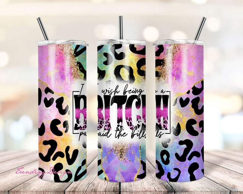 Tumbler Wrap Funny Sarcastic Quote Tumbler Design Floral Print Sublimation Designs Downloads - Skinny 20oz - PNG 2022 Sublimation TrendingDesign 