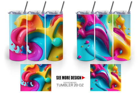 Tumbler Wrap Sublimation artnoy 