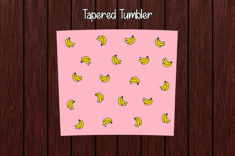 Tumbler Wrap Template 20oz Bananas Sublimation Design Subli Store 
