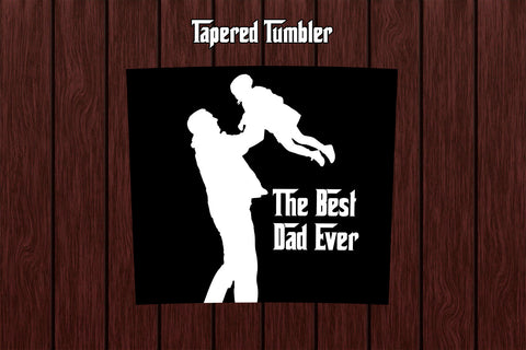 Tumbler Wrap Template 20oz Best Dad Sublimation Design Subli Store 