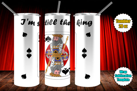 Tumbler Wrap Template 20oz King Sublimation Design Subli Store 