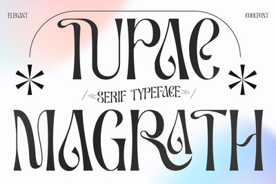 TUPAC MAGRATH Typeface Font Storytype Studio 