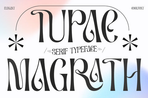 TUPAC MAGRATH Typeface Font Storytype Studio 