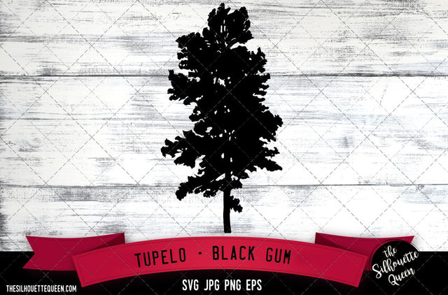 Tupelo (Black Gum) SVG -Vector Art Commercial & Personal Use- Cricut,Silhouette,Cameo,Vinyl Cut SVG Loveleen Kaur 