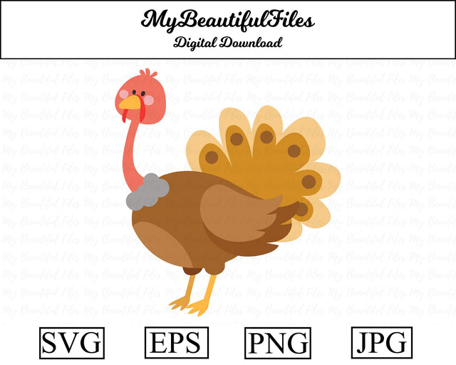 turkey - Animal SVG MyBeautifulFiles 