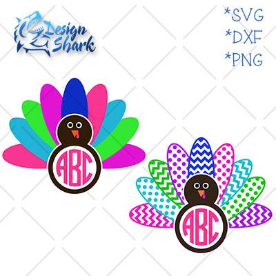 Turkey Frame - So Fontsy