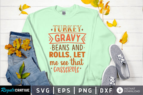 Turkey gravy beans SVG Design SVG Regulrcrative 