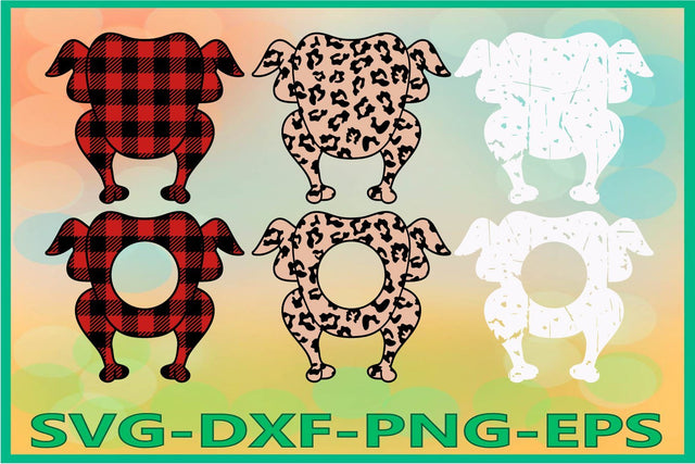 Turkey Leopard Svg, Thanksgiving Day, Grunge SVG AlexSVGStudio 