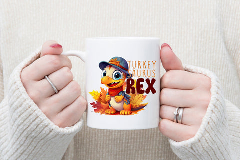 Turkey Saurus Rex | Thanksgiving PNG Sublimation Sublimation CraftLabSVG 