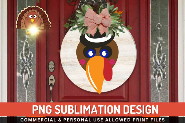 Turkey Sublimation PNG Sublimation Regulrcrative 