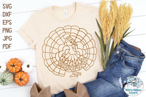 Turkey SVG SVG Wispy Willow Designs 