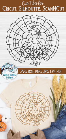 Turkey SVG SVG Wispy Willow Designs 
