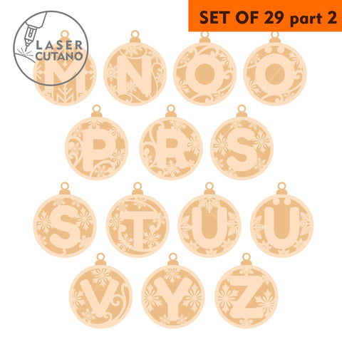 Turkish Alphabet Multilayer Ornaments, Wood Cut and Paper Cut Decorarions, laser Cut Templates SVG LaserCutano 