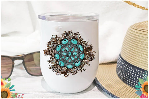 Turqoise Western Gem Stone Sublimation Sublimation Jagonath Roy 