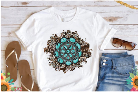 Turqoise Western Gem Stone Sublimation Sublimation Jagonath Roy 