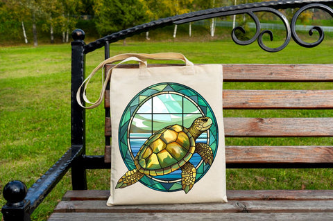 Turtle Stained Glass Sublimation Clipart Sublimation Regulrcrative 