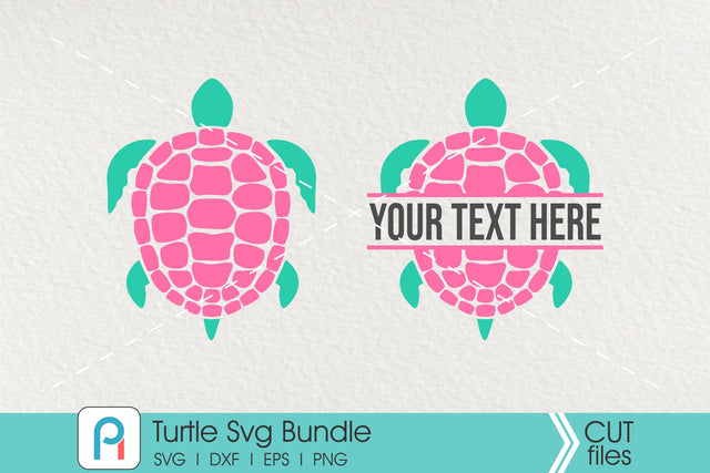 Turtle Svg, Turtle Monogram Svg, Turtle Clip Art SVG Pinoyart Kreatib 
