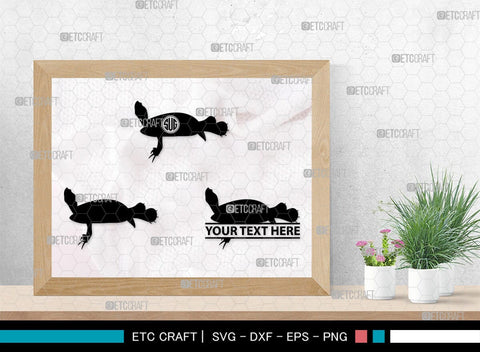 Turtles Monogram, Turtle Silhouette, Turtle SVG, Aquatic Turtle Svg, Sea Turtle Svg, Tortoise Svg, Aquatic Animal Svg, SB00330 SVG ETC Craft 