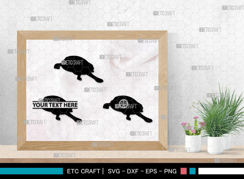 Turtles Monogram, Turtle Silhouette, Turtle SVG, Aquatic Turtle Svg, Sea Turtle Svg, Tortoise Svg, Aquatic Animal Svg, SB00330 SVG ETC Craft 