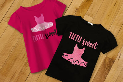 Tutu Sweet Ballerina SVG Designed by Geeks 