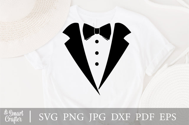 Tuxedo svg, wedding svg, tuxedo clipart, bow tie svg, suit svg, gentleman svg,tuxedo shirt svg,tuxedo silhouette,neck tie svg,tuxdo cut file SVG Fauz 