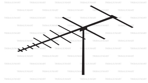 TV Antenna SVG TribaliumArtSF 