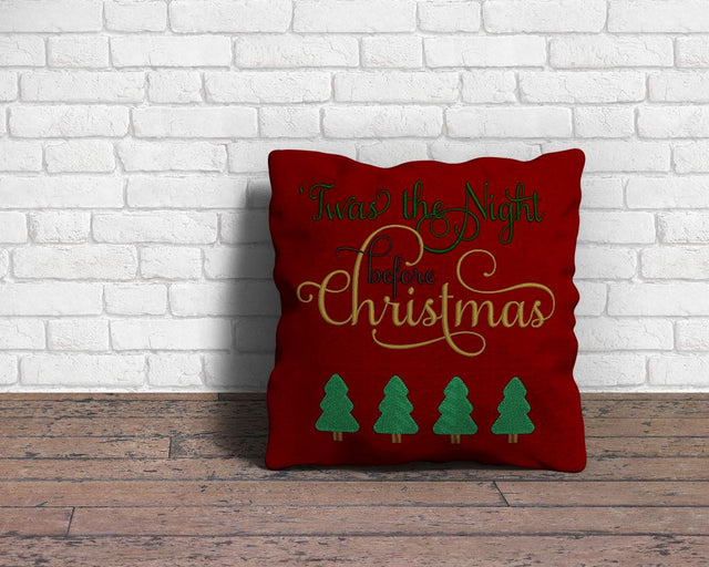 Twas the Night Before Christmas Embroidery Embroidery/Applique Designed by Geeks 