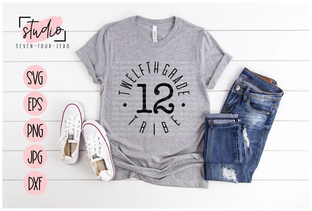 Twelfth Grade Tribe SVG Studio Seven-Four-Zero 