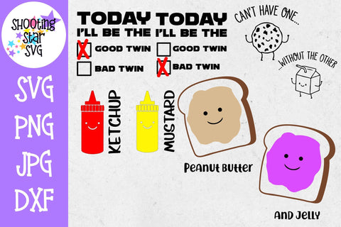 Twin Bodysuit or Crawler Bundle 24 total Designs SVG ShootingStarSVG 