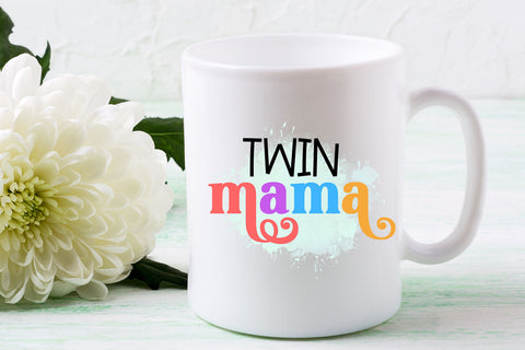 Twin Mama Sublimation I Mothers Day Sublimation Sublimation Happy Printables Club 