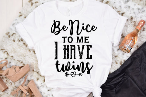 Twin mom svg bundle SVG Nbd161 