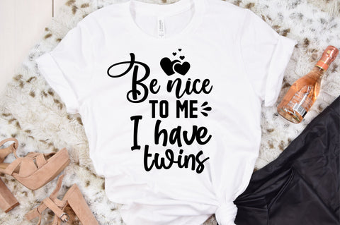 Twin mom svg bundle SVG Nbd161 