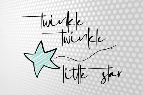 Twinkle twinkle little star svg | Baby quotes Svg | Little Star birthday | Cricut Cutting File | SVG DXF EPS Cut Files Download SVG 1uniqueminute 