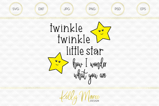 Twinkle Twinkle Little Star - Wonder Kelly Maree Design 