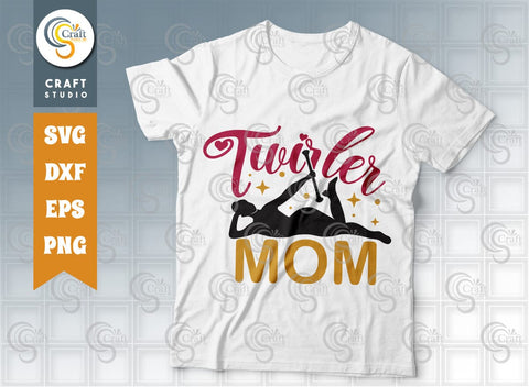 Twirler Bundle Vol-01 SVG, Twirler Sister Svg, Twirler Mom, Twirl Girl, I'm A Majorette Respect The Twirl, Livin That Twirl, Twirler Quote SVG ETC Craft 